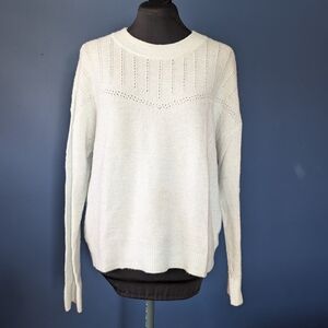 Women's White Sweater